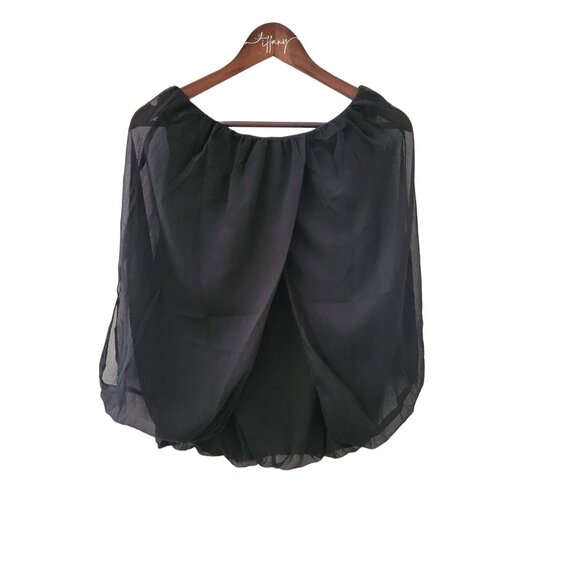 Rancho Estancia Black Blouse Size Small NWT - Picture 5 of 5